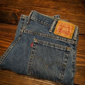 Levi's 517 bootcut medium stonewash jeans